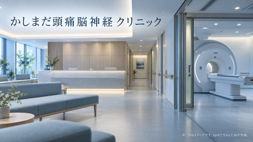 かしまだ頭痛脳神経クリニックのファーストビューイメージ