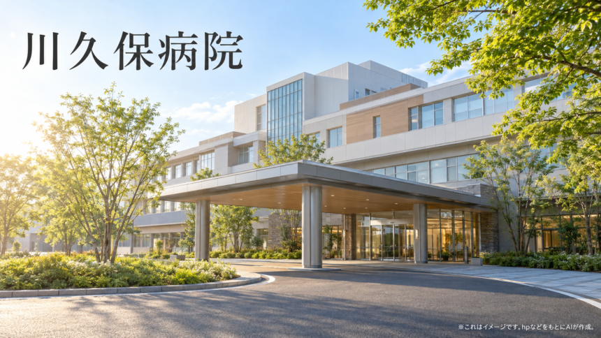 川久保病院のファーストビューイメージ