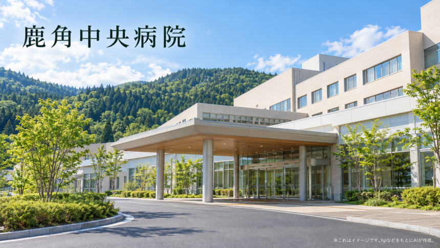 鹿角中央病院のファーストビューイメージ