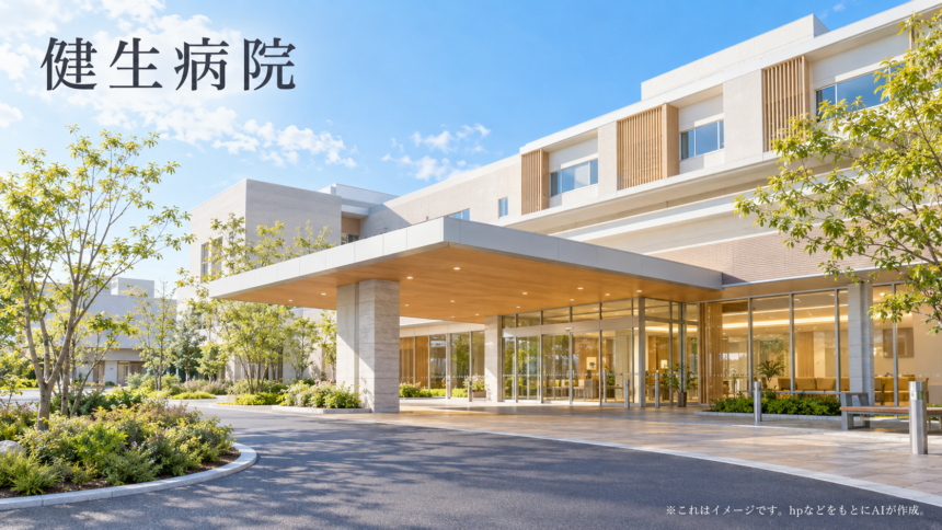 健生病院のファーストビューイメージ