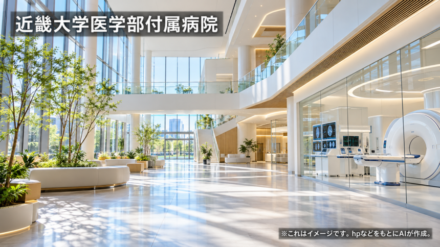 近畿大学医学部付属病院のファーストビューイメージ