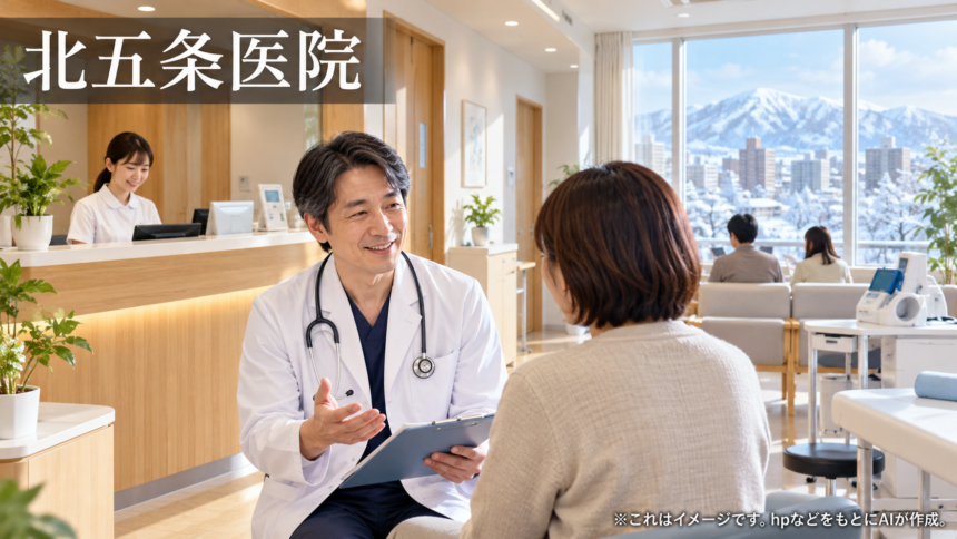 北五条医院のファーストビューイメージ