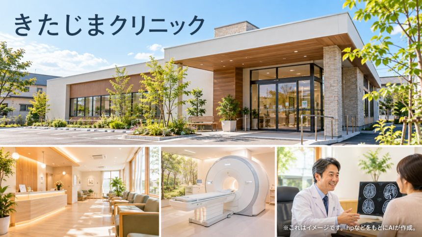 きたじまクリニックのファーストビューイメージ