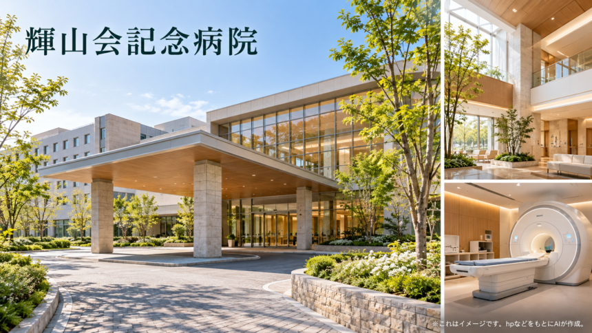 輝山会記念病院のファーストビューイメージ