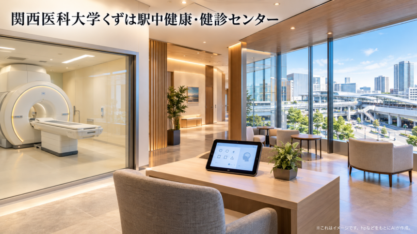 関西医科大学くずは駅中健康・健診センターのファーストビューイメージ