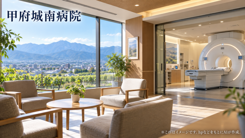 甲府城南病院のファーストビューイメージ
