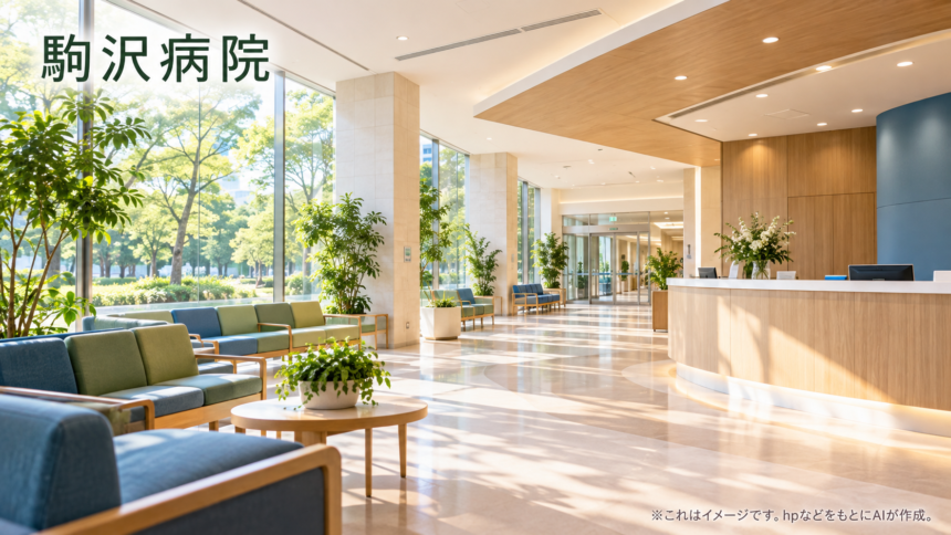 駒沢病院のファーストビューイメージ