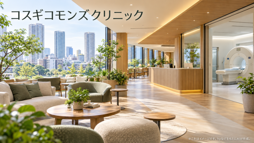 コスギコモンズクリニックのファーストビューイメージ