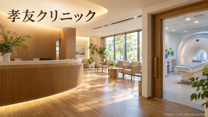 孝友クリニックのファーストビューイメージ