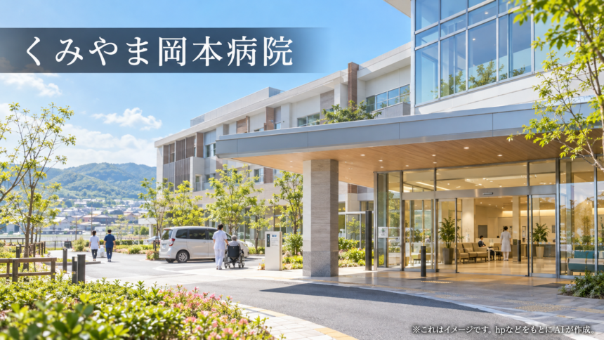 くみやま岡本病院のファーストビューイメージ