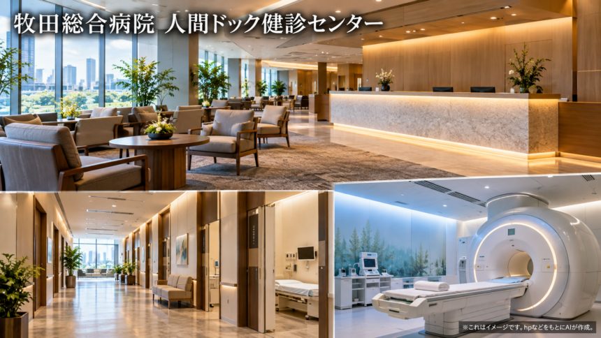 牧田総合病院 人間ドック健診センターのファーストビューイメージ
