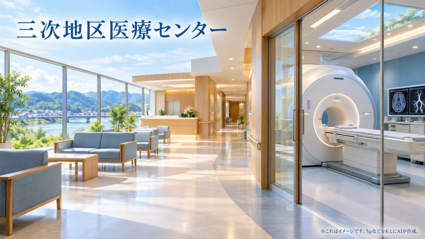 三次地区医療センターのファーストビューイメージ