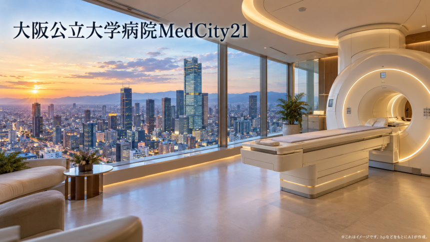 大阪公立大学病院MedCity21のファーストビューイメージ