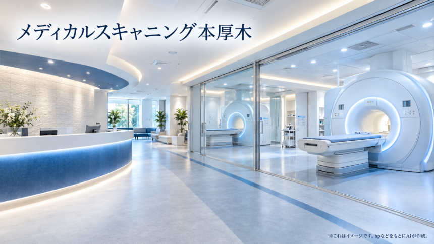 メディカルスキャニング本厚木のファーストビューイメージ
