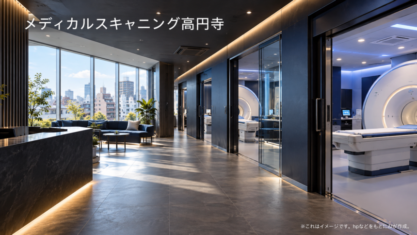 メディカルスキャニング高円寺のファーストビューイメージ