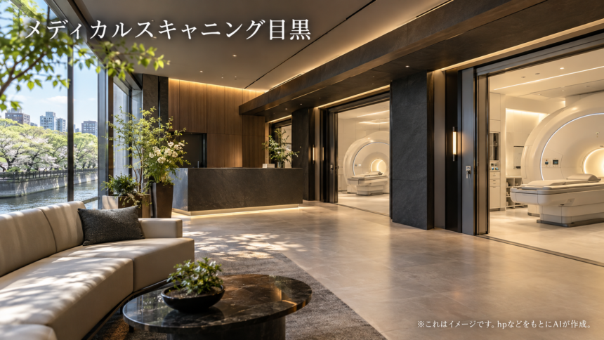 メディカルスキャニング目黒のファーストビューイメージ