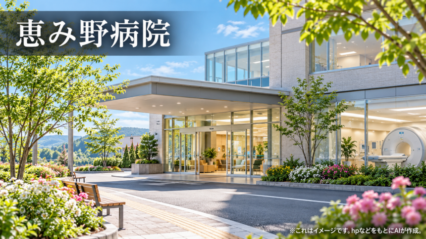 恵み野病院のファーストビューイメージ