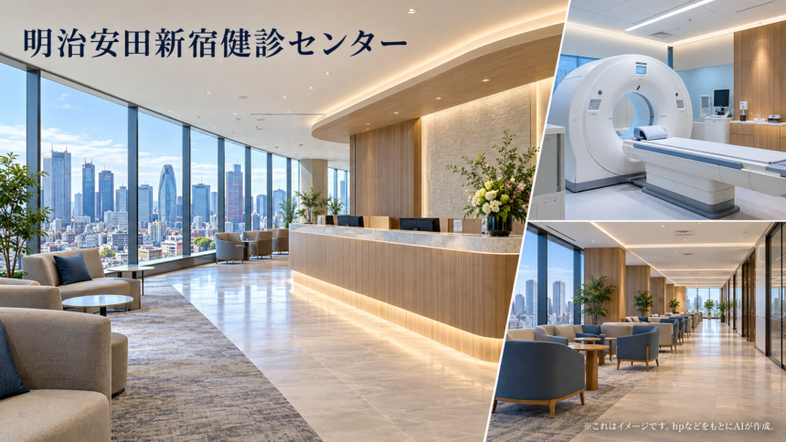 明治安田新宿健診センターのファーストビューイメージ