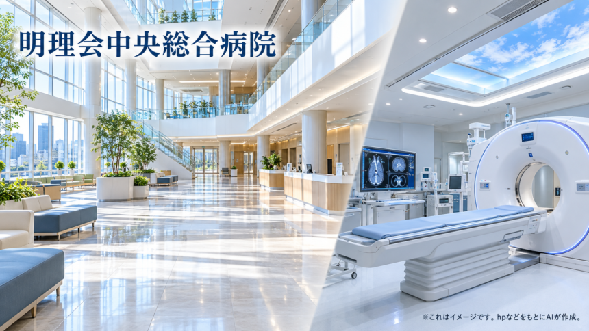 明理会中央総合病院のファーストビューイメージ