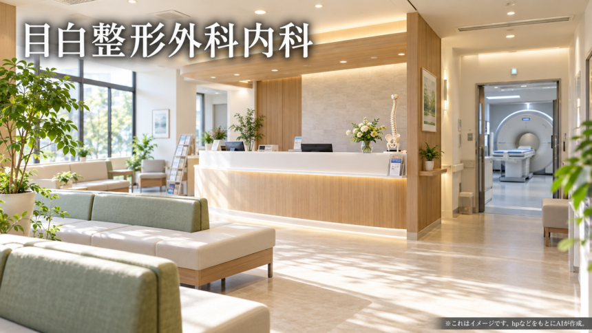 目白整形外科内科のファーストビューイメージ