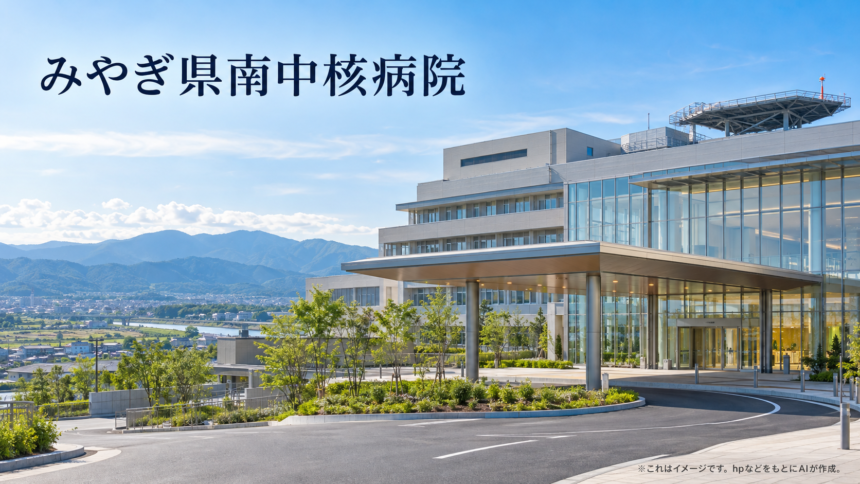 みやぎ県南中核病院のファーストビューイメージ