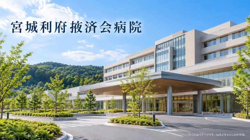 宮城利府掖済会病院のファーストビューイメージ