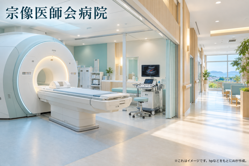 宗像医師会病院のファーストビューイメージ