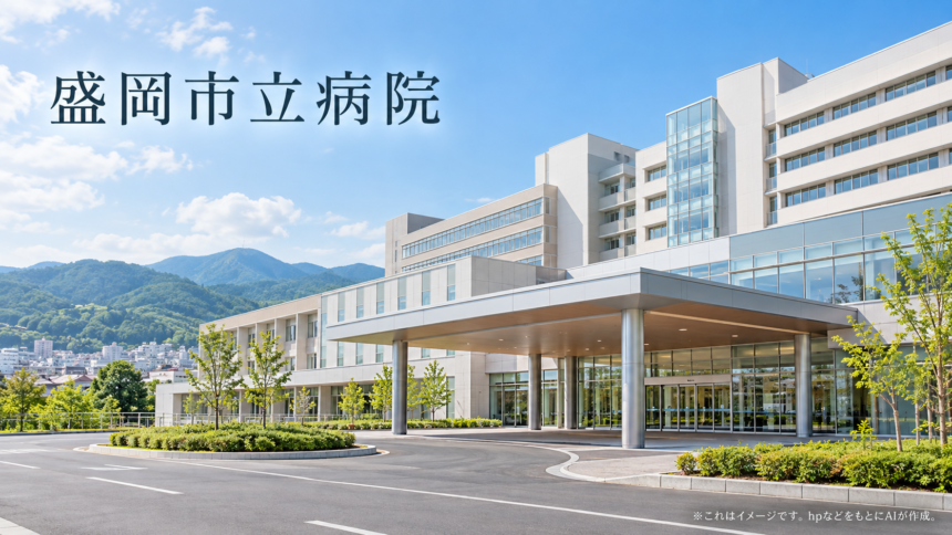 盛岡市立病院のファーストビューイメージ