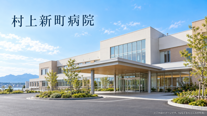 村上新町病院のファーストビューイメージ