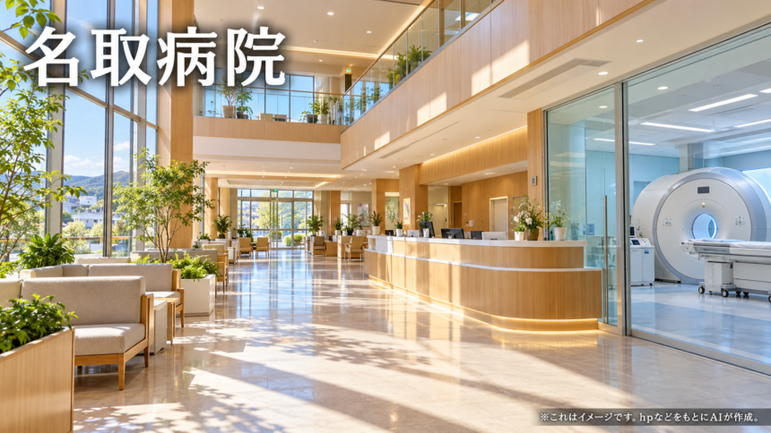 名取病院のファーストビューイメージ