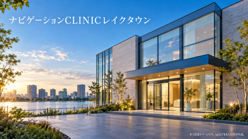 ナビゲーションCLINICレイクタウンのファーストビューイメージ