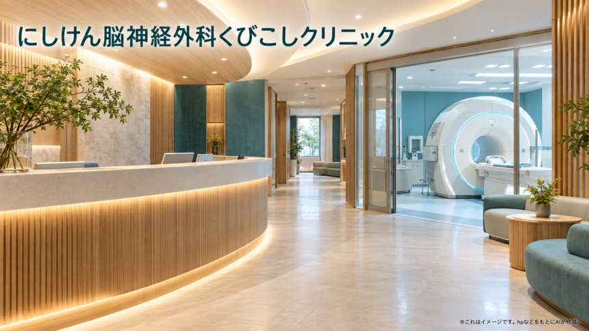 にしけん脳神経外科くびこしクリニックのファーストビューイメージ
