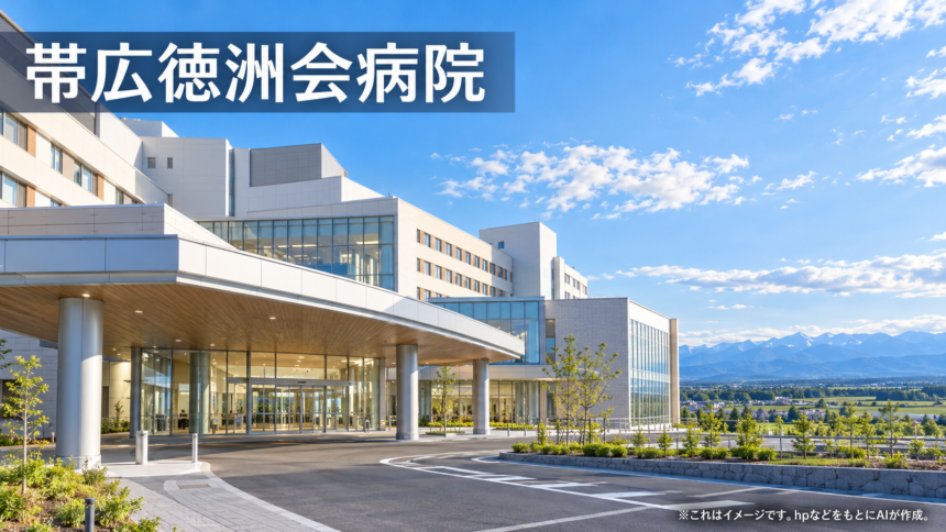 帯広徳洲会病院のファーストビューイメージ