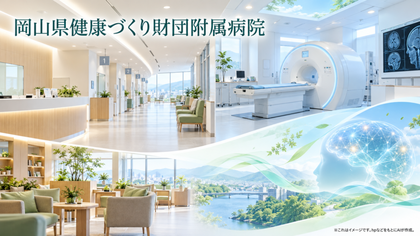 岡山県健康づくり財団附属病院のファーストビューイメージ