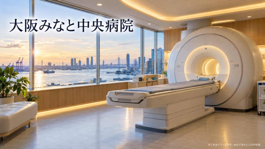 大阪みなと中央病院のファーストビューイメージ