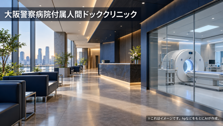 大阪警察病院付属人間ドッククリニックのファーストビューイメージ