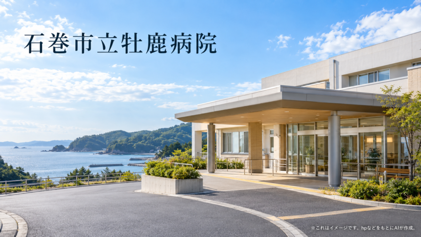 石巻市立牡鹿病院のファーストビューイメージ
