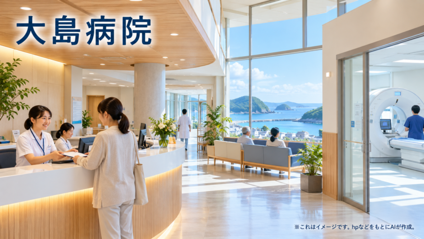 大島病院のファーストビューイメージ