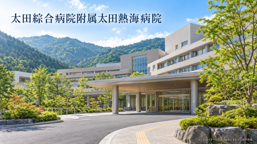 太田綜合病院附属太田熱海病院のファーストビューイメージ