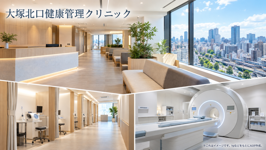 大塚北口健康管理クリニックのファーストビューイメージ