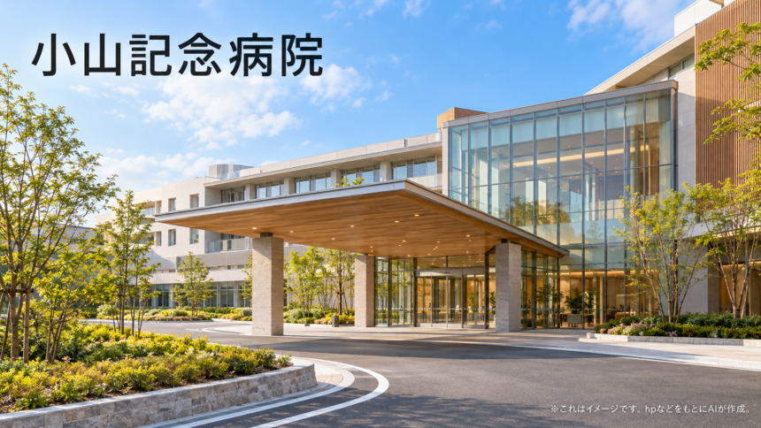 小山記念病院のファーストビューイメージ