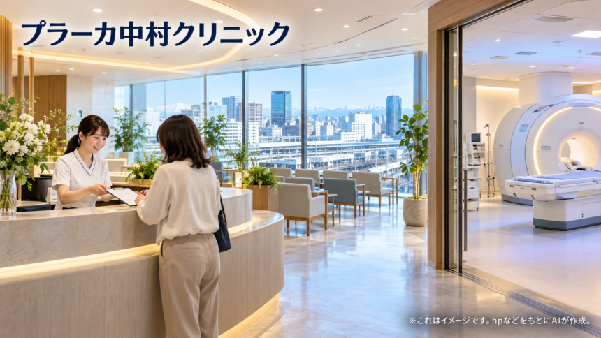 プラーカ中村クリニックのファーストビューイメージ