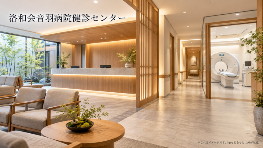 洛和会音羽病院健診センターのファーストビューイメージ