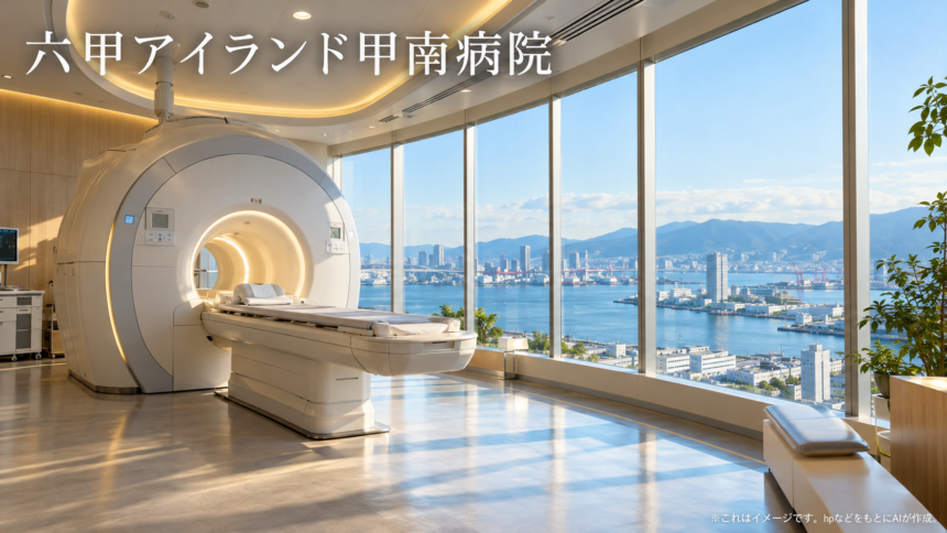 六甲アイランド甲南病院のファーストビューイメージ
