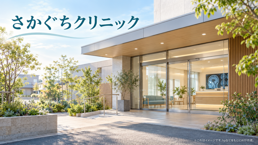 さかぐちクリニックのファーストビューイメージ