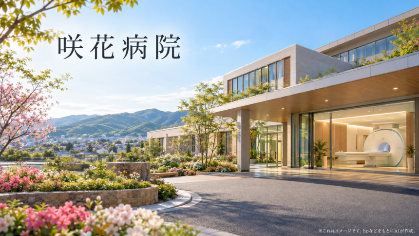 咲花病院のファーストビューイメージ