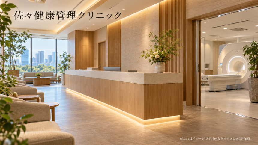 佐々健康管理クリニックのファーストビューイメージ