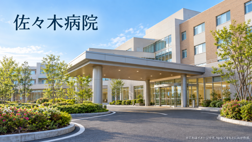 佐々木病院のファーストビューイメージ