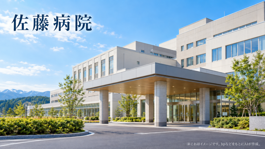 佐藤病院のファーストビューイメージ