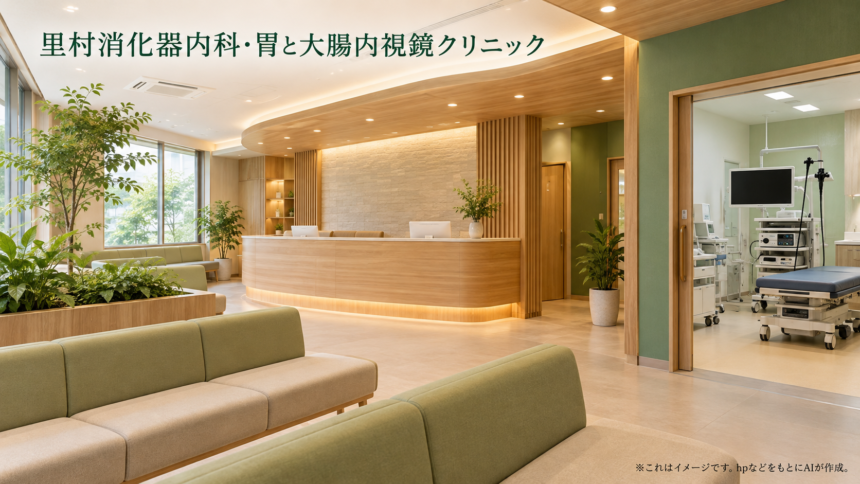 里村消化器内科・胃と大腸内視鏡クリニックのファーストビューイメージ